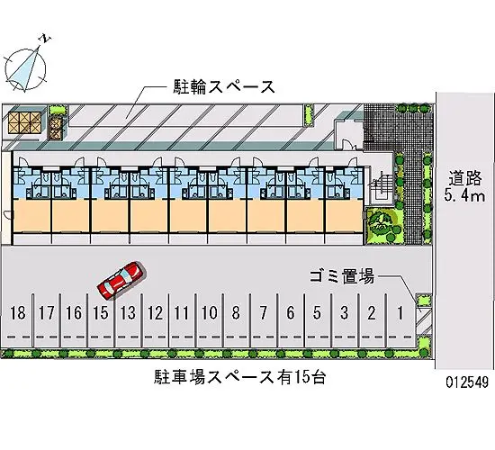 ★手数料０円★町田市原町田　月極駐車場（LP）